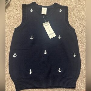 Brand new anchor sweater vest